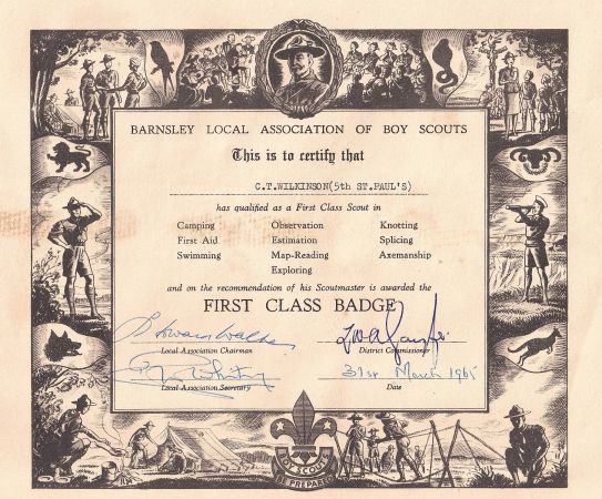 1965 ctw  st class scout