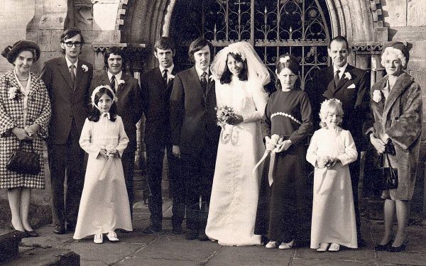 1969 shirley fisher and chris wedding