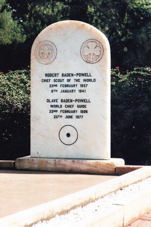 1996 grave of baden powell kenya
