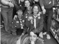 2017 Family Photos years ago img619 the 6 visitors from Dubna at the Scout Shop Nottingham
