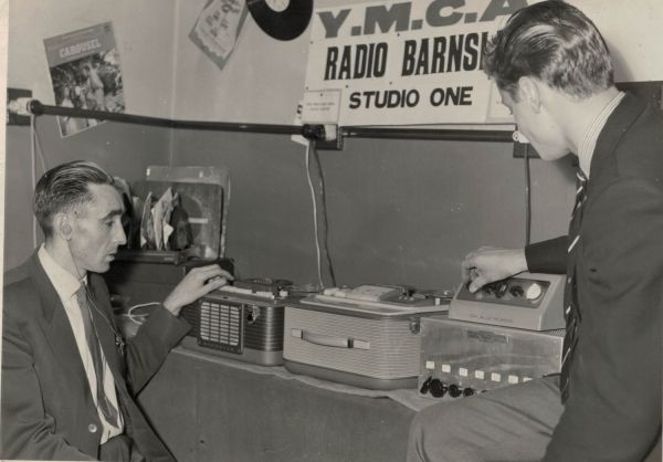 1960 Radio Barnsley left Eric Clegg