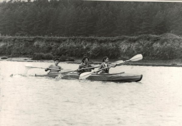 1994 Kayaking by Russian Scouts