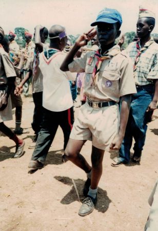 1994 Uganda Scout with Chris  2 