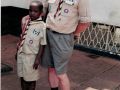 1995 a small Ugandan Scout in Kampala