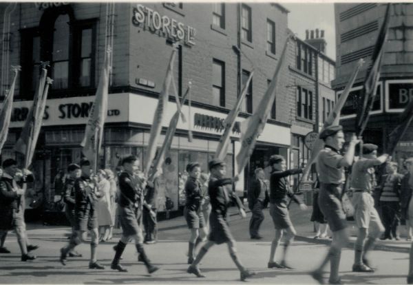 1957 St Geores Day Parade Barnsley1