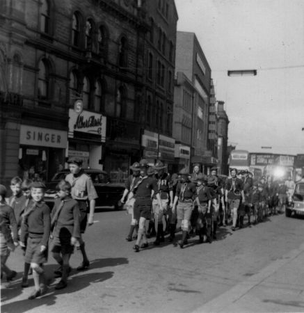 1957 St Georges Day Parade  Barnsley3