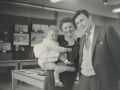 1960 Trevor Slater  Mrs Slater nd baby