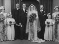 1939 Wedding of mother and father Auntie Lily Hazel or Doreen Wilkinson Uncle Alfred HW HMP George Taylor Peel Hazel or Doreen and Violet Curly