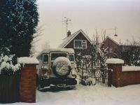 1985 Farnsfield in the snow