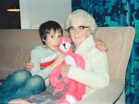 1985 Grandma and Grandpa visited