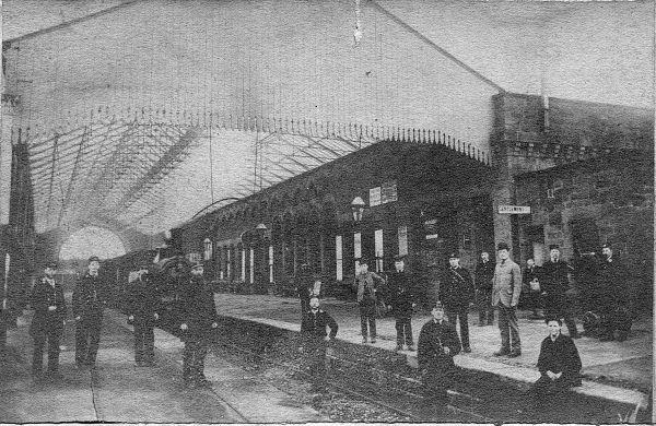 Barnsley Court House Station showing the roof